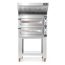 Piec do pizzy elektryczny Cuppone Tiepolo | dwukomorowy | 4+4x36 | TP435/2CM