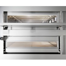 Piec do pizzy elektryczny Cuppone Tiepolo | dwukomorowy | 4+4x36 | TP435/2CM