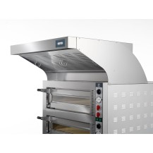 Piec do pizzy elektryczny Cuppone Tiepolo | dwukomorowy | 6+6x36 | TP635/2CM