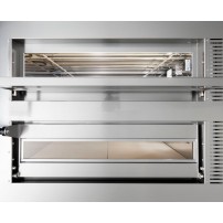 Piec do pizzy elektryczny Cuppone Tiepolo | dwukomorowy | 6+6x36 | TP635/2CM