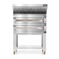 Piec do pizzy elektryczny Cuppone Tiepolo | dwukomorowy | 9+9x36 | TP935/2CM