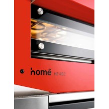Piec do pizzy elektryczny Cuppone Home HE 400 | jednokomorowy | panel manualny | 400x400 mm | HE400/1 TM/FB | niebieski