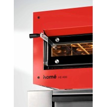 Piec do pizzy elektryczny Cuppone Home HE 400 | jednokomorowy | panel manualny | 400x400 mm | HE400/1 TM/FB | niebieski