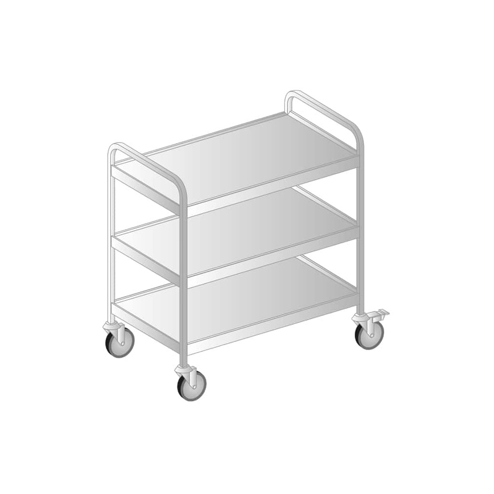 WÓZEK KELNERSKI 810x545x900 Dora-Metal DM-3423