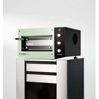Piec do pizzy elektryczny Cuppone Home HE 400 | jednokomorowy | panel manualny | 400x400 mm | HE400/1 TM/FG | zielony