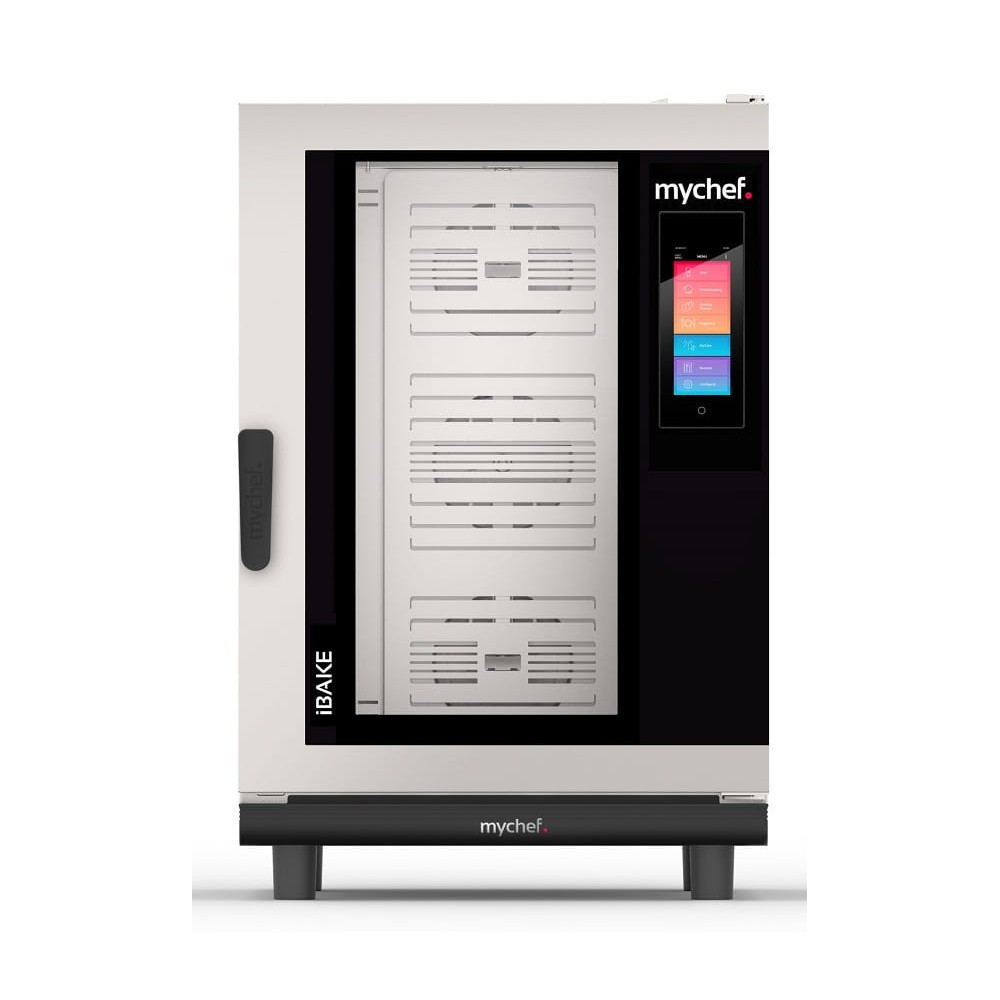 Piec konwekcyjno-parowy elektryczny | piekarniczo-cukierniczy | automatyczny system myjący | 10x600x400 | 18,9 kW | 400 V