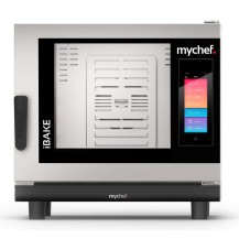 Piec konwekcyjno-parowy elektryczny | piekarniczo-cukierniczy | automatyczny system myjący | 4x600x400 | 7,3 kW | 400 V | Mychef
