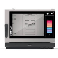 Piec konwekcyjno-parowy elektryczny | automatyczny system myjący | 6xGN1/1 | 7,3 kW | 400 V | Mychef iCook Compact 061TE TSC
