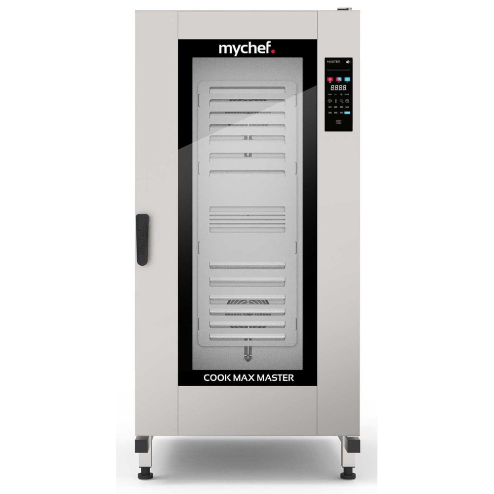 Piec konwekcyjno-parowy elektryczny | z wózkiem | automatyczny system myjący | 20xGN2/1 | 65,7 kW | 400 V | Mychef COOK MAX