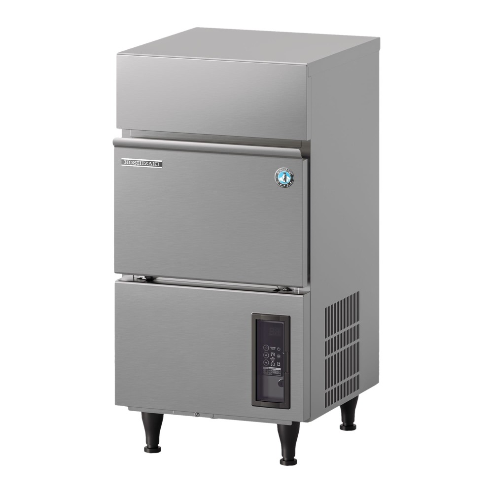 Kostkarka do lodu Hoshizaki IM-30CWPE-U-25 | 34 kg/24h | chłodzona wodą | sanityzacja UVC | kostka sześcian | 25x25x23 mm