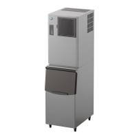 Kostkarka do lodu Hoshizaki IM-240APE-U | 210 kg/24h | chłodzona powietrzem | sanityzacja UVC | kostka sześcian | 28x28x32 mm