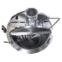 Kocioł warzelny gazowy z grzaniem pośrednim | opcja mieszadła | ekran dotykowy | 48 kW | 300 l | 1320x1330x940 mm | RQK-305GR