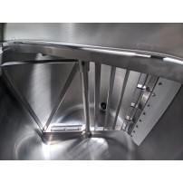 Kocioł warzelny gazowy z grzaniem pośrednim | opcja mieszadła | ekran dotykowy | 48 kW | 400 l | 1320x1330x1070 mm | RQK-405GR