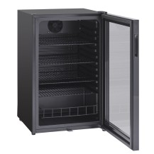 Szafa chłodnicza przeszklona DC126BB | 130 l