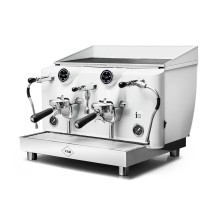 Ekspres kolbowy 2-grupowy | Lollo 2GR White | kolor biały | 4 kW