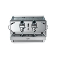 Ekspres kolbowy 2-grupowy | Lollo 2GR Steel | stal nierdzewna| 4 kW