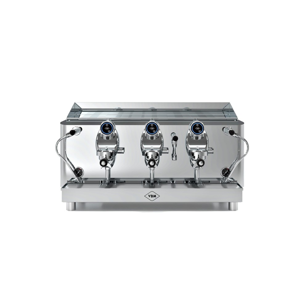 Ekspres kolbowy 3-grupowy | Lollo 3GR Steel | kolor stalowy | 5 kW