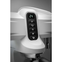 Ekspres kolbowy 1-grupowy | Black Moon 1GR White | kolor biały | 1,8 kW