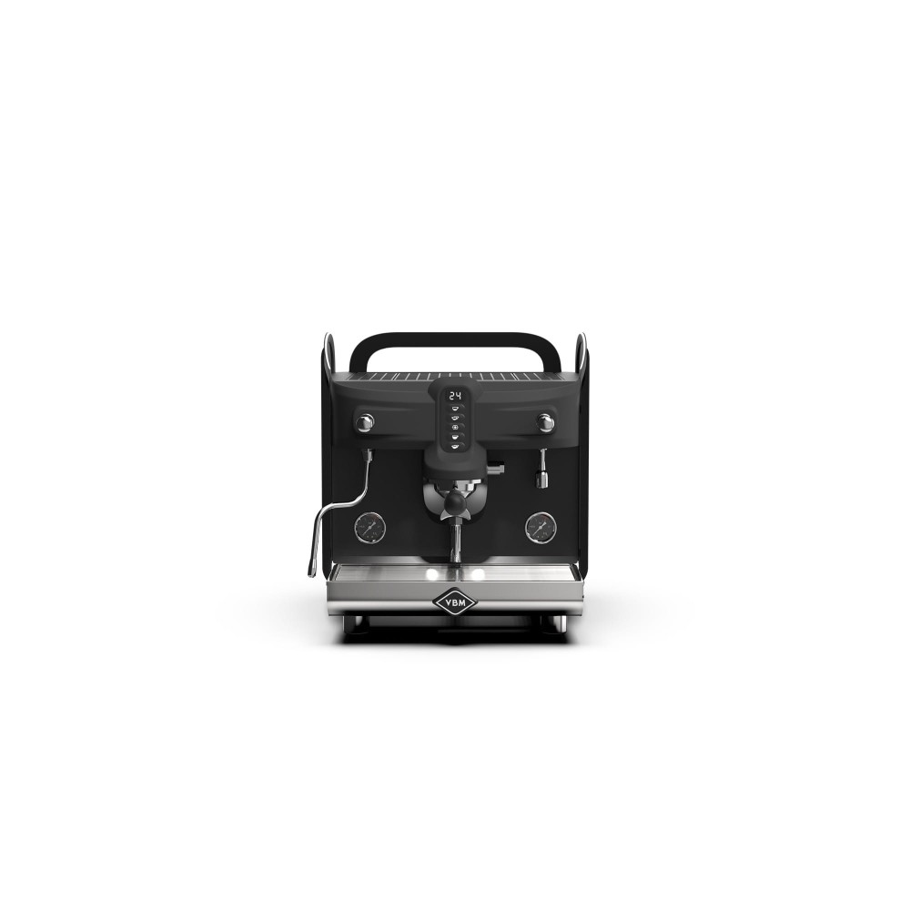 Ekspres kolbowy 1-grupowy | Black Moon 1GR Black | kolor czarny | 1,8 kW