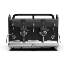 Ekspres kolbowy 2-grupowy | Black Moon 2GR Black | kolor czarny| 4 kW
