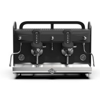 Ekspres kolbowy 2-grupowy | Black Moon 2GR Black | kolor czarny| 4 kW