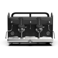 Ekspres kolbowy 2-grupowy | Black Moon 2GR Black | kolor czarny| 4 kW