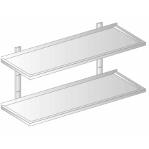 PÓŁKA WISZĄCA PRZESTAWNA PODWÓJNA 700x400x700 Dora-Metal DM-3504