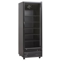 Szafa chłodnicza przeszklona SD726BE | czarna | 498l
