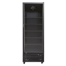 Szafa chłodnicza przeszklona SD726BE | czarna | 498l