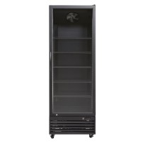 Szafa chłodnicza przeszklona SD726BE | czarna | 498l