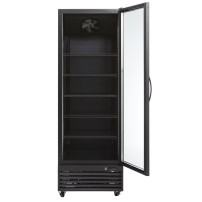 Szafa chłodnicza przeszklona SD726BE | czarna | 498l