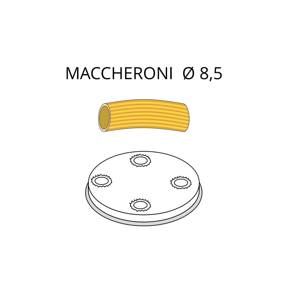 Matryca formująca do maszynki do makaronu PF15E i MPF1.5N MACCHERONI - ø 8,5 mm