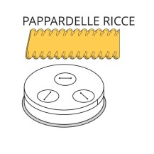 Matryca formująca do maszynki do makaronu PF25EN, PF40EN, MPF2.5N, MPF2.5NC, MPF4N, PAPPARDELLE RICCE - 16 mm