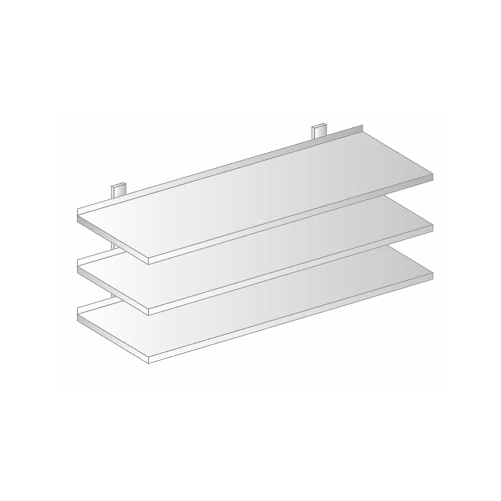 PÓŁKA WISZĄCA PRZESTAWNA POTRÓJNA 1600x300x1050 Dora-Metal DM-3505