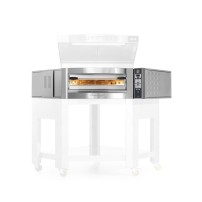Piec do pizzy Cuppone Caravaggio | CR835/1 CD | elektryczny | 8x36 cm | 11,8 kW | 1445x1639x430 mm