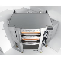 Piec do pizzy Cuppone Caravaggio | CR835/1 CD | elektryczny | 8x36 cm | 11,8 kW | 1445x1639x430 mm