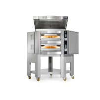 Piec do pizzy Cuppone Caravaggio | CR535/2 CD | 5+5x36 cm | 9,7+9,7 kW | 1212x1406x777 mm