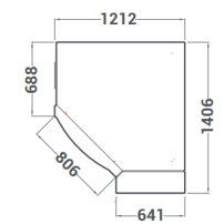 Piec do pizzy Cuppone Caravaggio | CR535/2 CD | 5+5x36 cm | 9,7+9,7 kW | 1212x1406x777 mm
