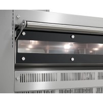 Piec do pizzy Cuppone Giorgione | GR635/1D | gazowy | 6x36 cm | 18,5 kW | 1320x1480x810 mm