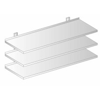 PÓŁKA WISZĄCA PRZESTAWNA POTRÓJNA 1300x300x1050 Dora-Metal DM-3505