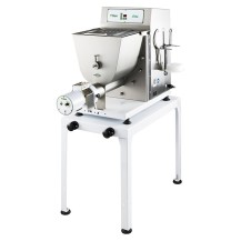 Maszyna do makaronu rzemieślniczego z nożem odcinającym | system chłodzenia wodą | 20 kg/h | wsad 7,5 kg ciasta | PF80E