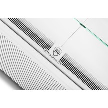 Witryna cukiernicza chłodnicza | Dolce Fresca 900 Bianco | 945x670x1285 mm | białe wnętrze