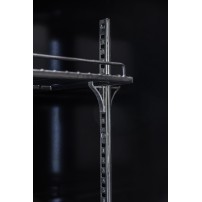 Szafa chłodnicza 2-drzwiowa przeszklona Resto Quality RQ770-BLACK | drzwi skrzydłowe | czarna | 1100x635x2000 mm | 770 l