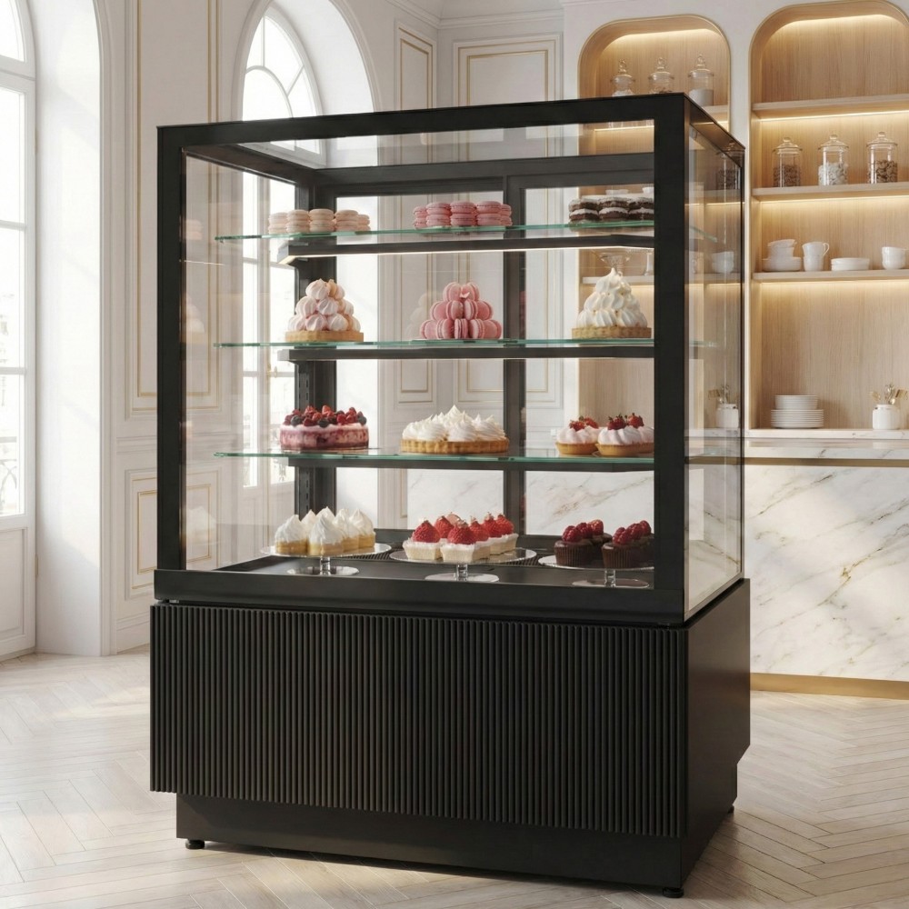 Witryna cukiernicza chłodnicza | Dolce Fresca 1300 | 1345x670x1285 mm