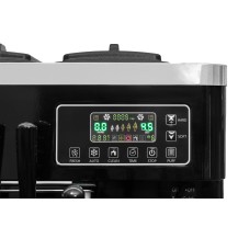 Maszyna do lodów włoskich | automat do lodów soft | nocne chłodzenie | 2 smaki + mix | pompa napowietrzająca | 2x6l | RQICM 830