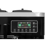 Maszyna do lodów włoskich | automat do lodów soft | nocne chłodzenie | 2 smaki + mix | pompa napowietrzająca | 2x6l | RQICM 830