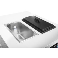 Maszyna do lodów włoskich | automat do lodów soft | nocne chłodzenie | 2 smaki + mix | pompa napowietrzająca | 2x6l | RQICM 830