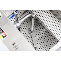Filtr oleju do smażenia | urządzenie do filtrowania oleju | zbiornik 30l | wydajność filtracji 20 l/min | RQOF48L