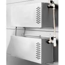 Piec piekarniczy modułowy RQPM-D | dwukomorowy | generator pary | 400 V | 15,2 kW | 1300x1280x1705 mm
