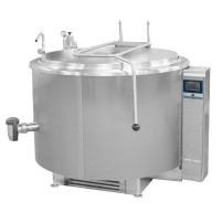 Kocioł warzelny elektryczny z grzaniem pośrednim | mieszadło w zestawie | 36 kW | 400V | 300 l | 1320x1330x940 mm | RQK-305ERM